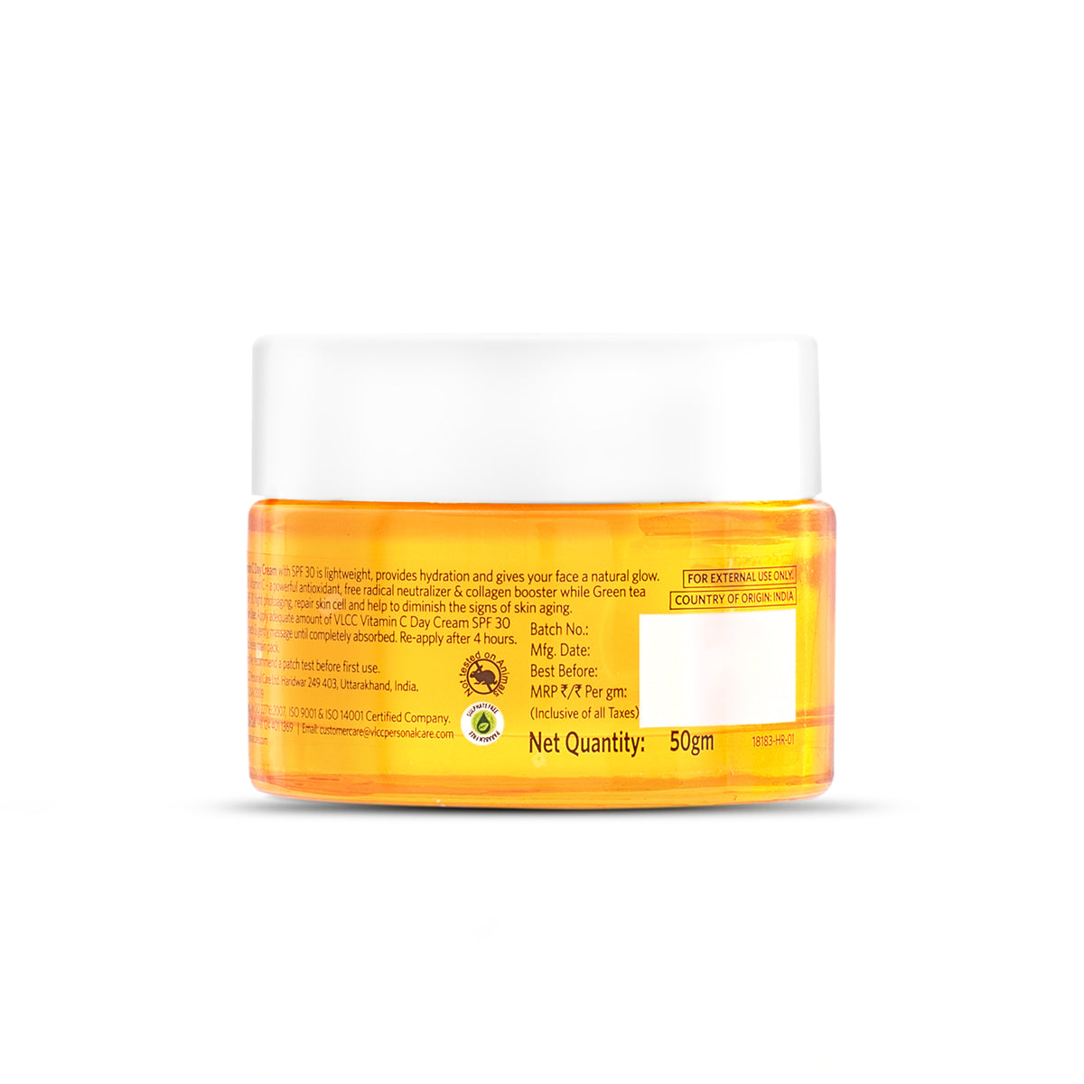 VLCC Charcoal Peel Off Mask 7X Ultra Whitening and Brightening and Vitamin C Day Cream SPF 30 Combo - Image 7 - Buy from Indicrest