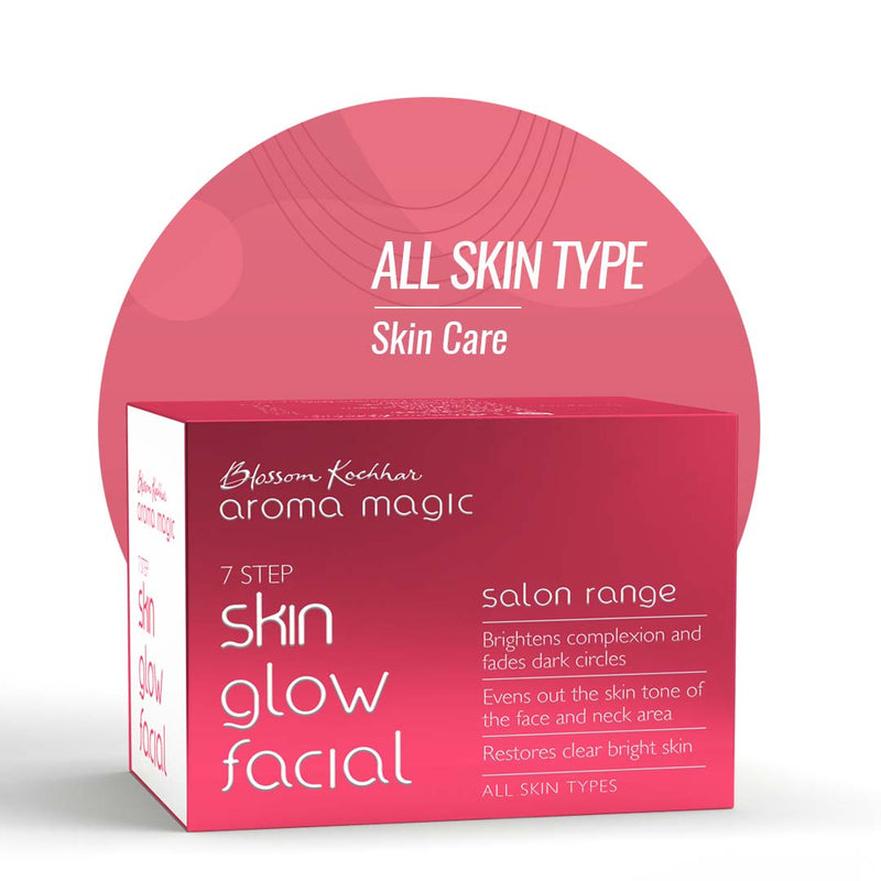 Aroma Magic Skin Glow Facial Kit - Brighten Complexion & Fades Dark Circles - Buy from Indicrest