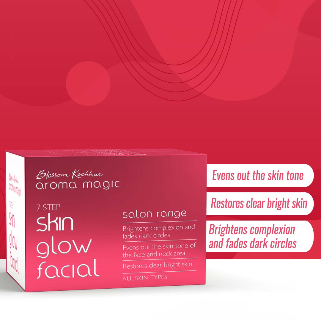Aroma Magic Skin Glow Facial Kit - Brighten Complexion & Fades Dark Circles - Image 2 - Buy from Indicrest