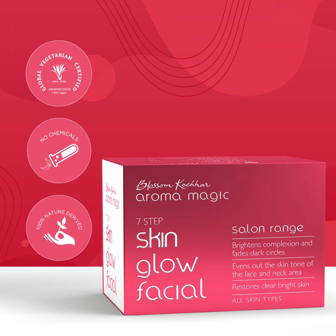 Aroma Magic Skin Glow Facial Kit - Brighten Complexion & Fades Dark Circles - Image 4 - Buy from Indicrest