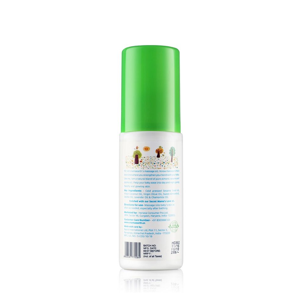 Mamaearth Soothing Massage Oil, 100ml - Image 2 - Buy from Indicrest
