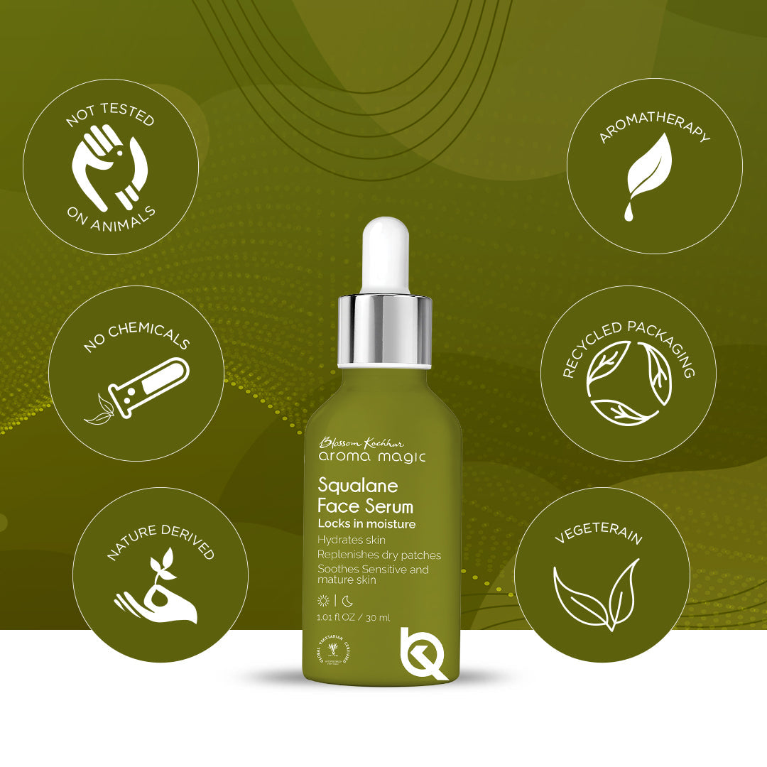 Aroma Magic Squalane Face Serum - Deep Hydration For Radiant Skin, 30ml - Image 4 - Buy from Indicrest