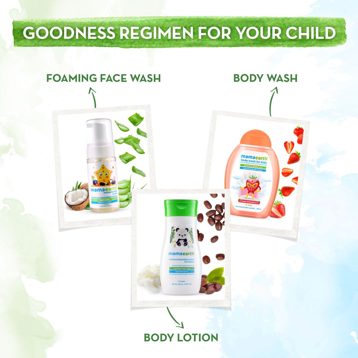 Mamaearth Super Strawberry Body Wash for Kids with Strawberry and Oat Protein, 300ml - Image 5 - Buy from Indicrest