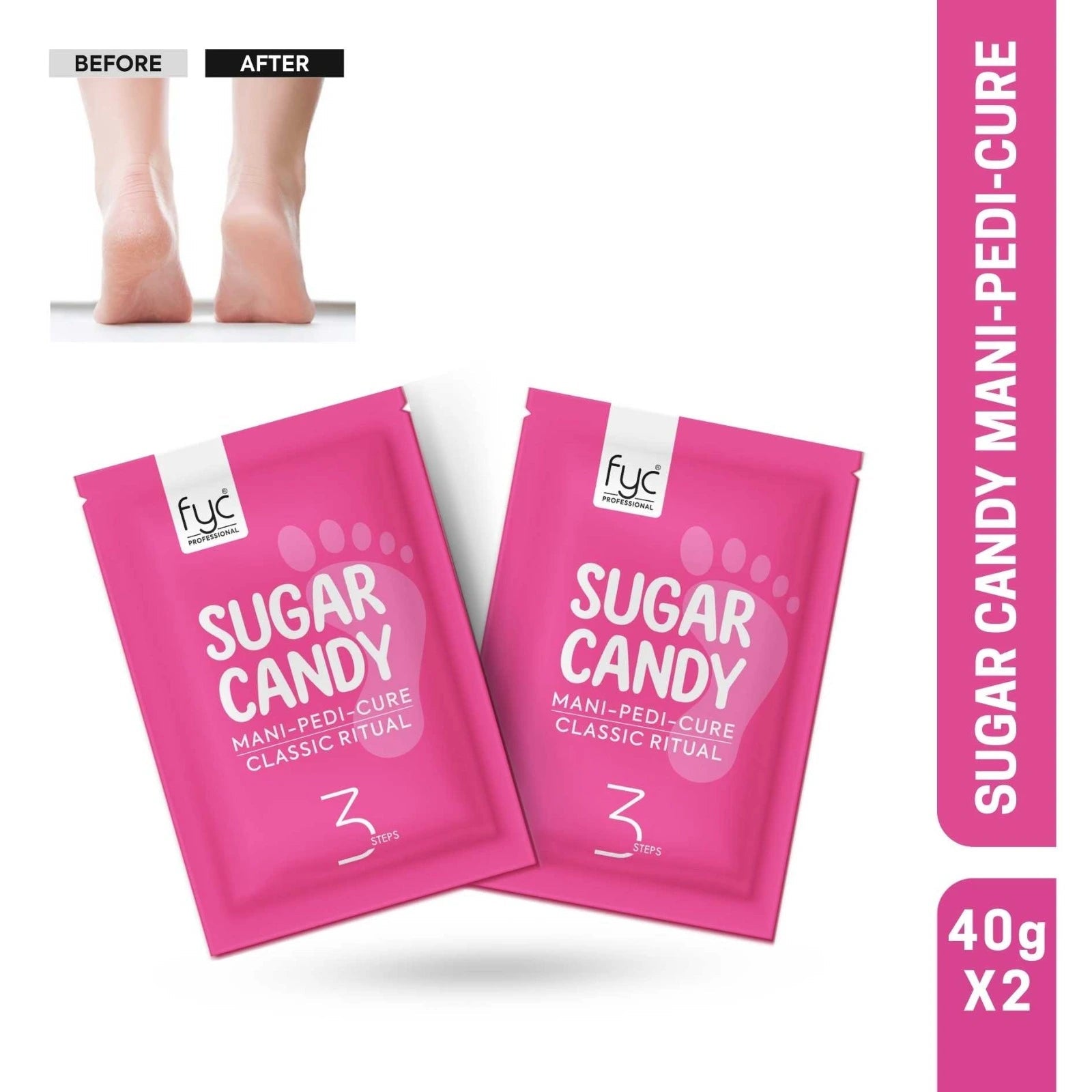 fyc-professional-sugar-candy-3-step-pedicure-pack-of-2 - Buy from Indicrest