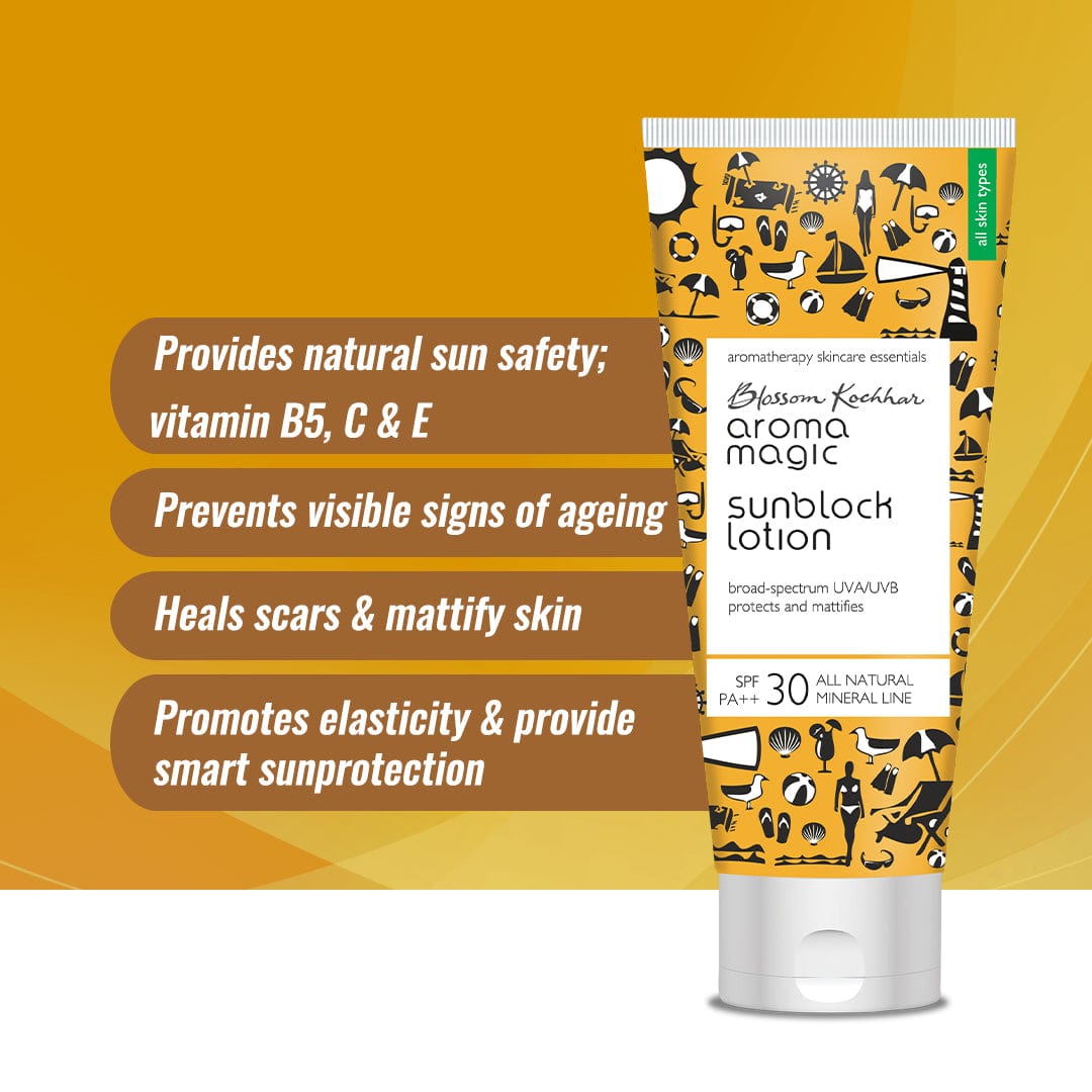 Aroma Magic SPF 30 PA ++ Matte Sunblock Lotion With Broad Spectrum Protection, 50ml - Image 2 - Buy from Indicrest