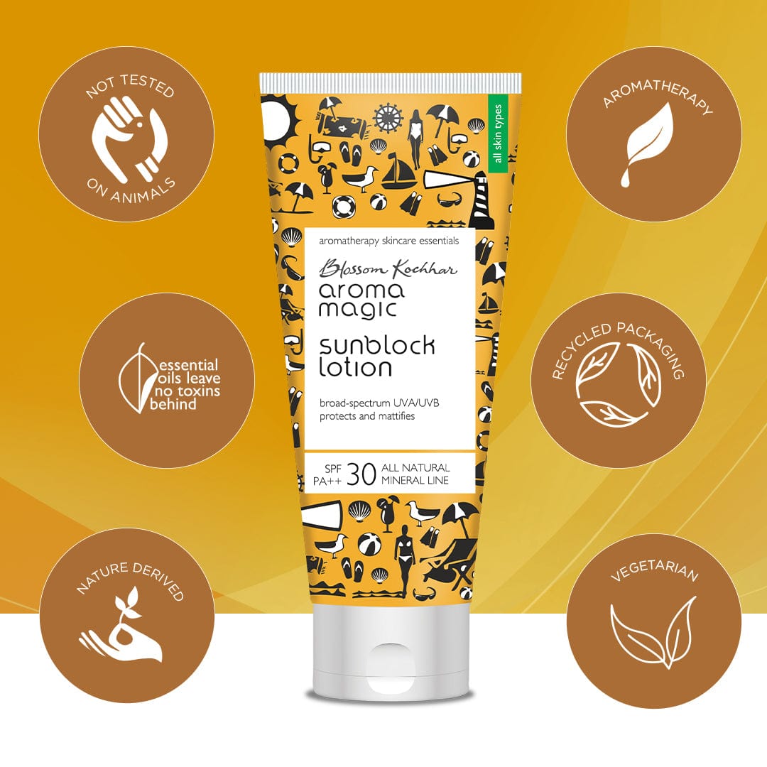 Aroma Magic SPF 30 PA ++ Matte Sunblock Lotion With Broad Spectrum Protection, 50ml - Image 3 - Buy from Indicrest
