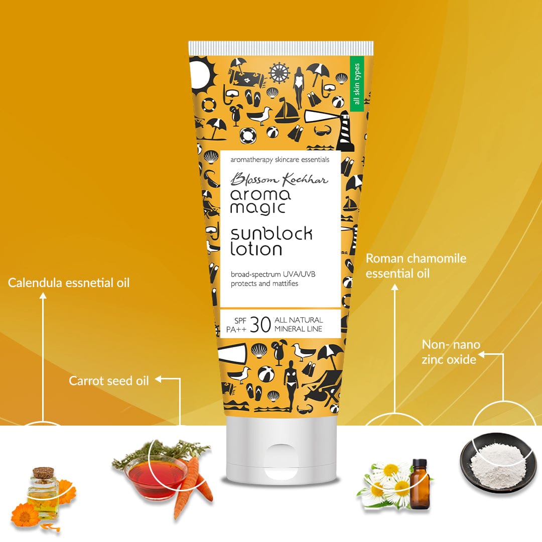 Aroma Magic SPF 30 PA ++ Matte Sunblock Lotion With Broad Spectrum Protection, 50ml - Image 4 - Buy from Indicrest