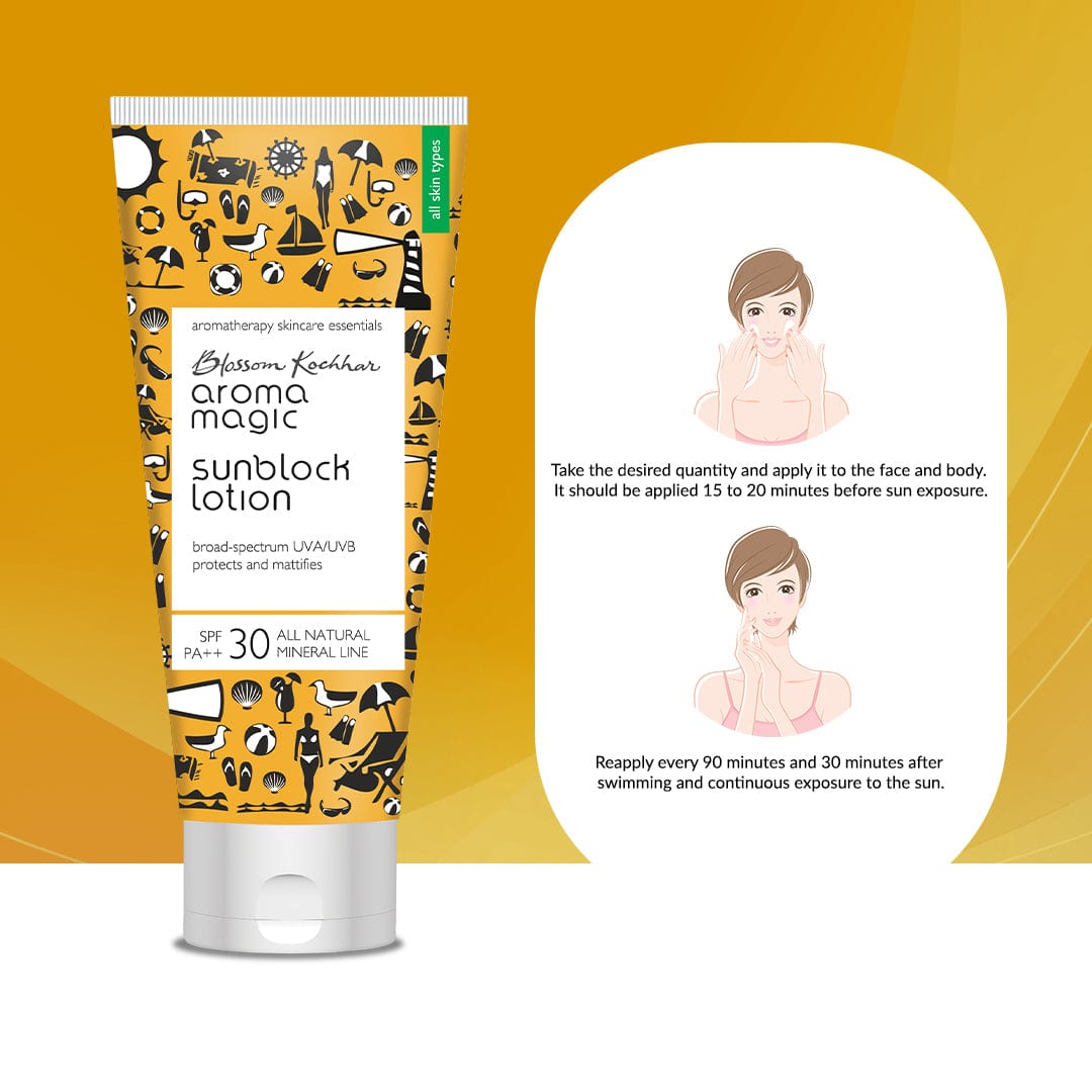 Aroma Magic SPF 30 PA ++ Matte Sunblock Lotion With Broad Spectrum Protection, 50ml - Image 5 - Buy from Indicrest