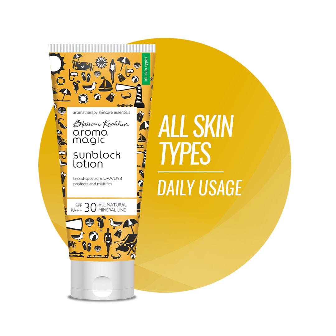 Aroma Magic SPF 30 PA ++ Matte Sunblock Lotion With Broad Spectrum Protection, 50ml - Buy from Indicrest