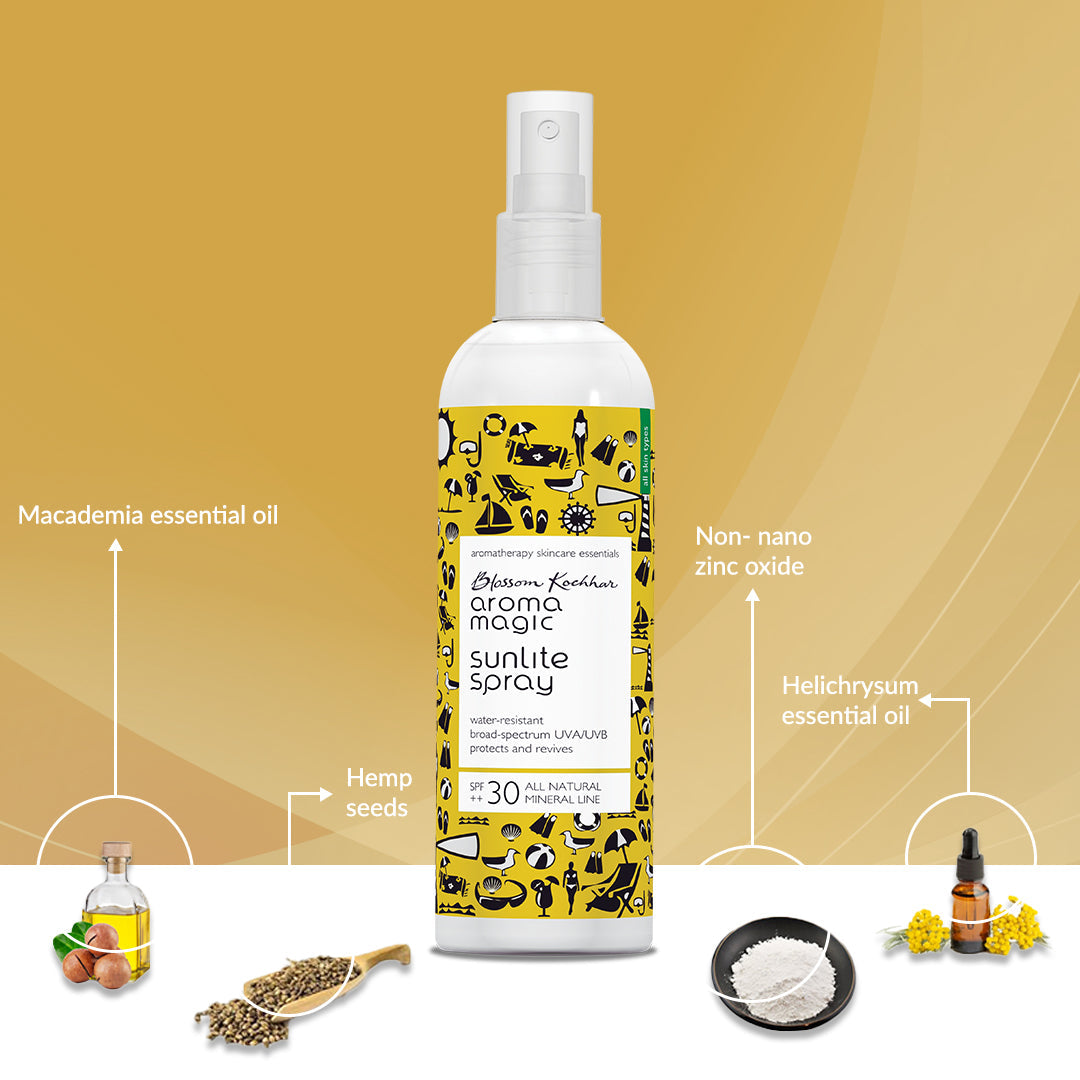 Aroma Magic Sunlite Spray SPF30++ Broad Spectrum Sunscreen, 100ml - Image 4 - Buy from Indicrest