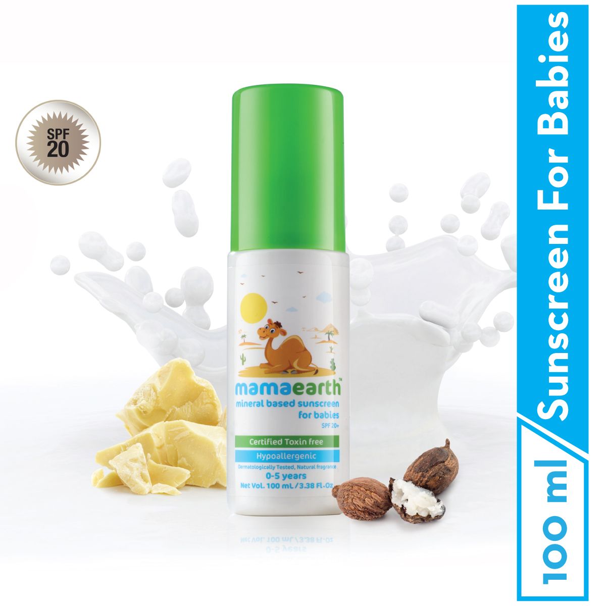 Mamaearth Mineral Based Sunscreen, 100ml - Image 3 - Buy from Indicrest