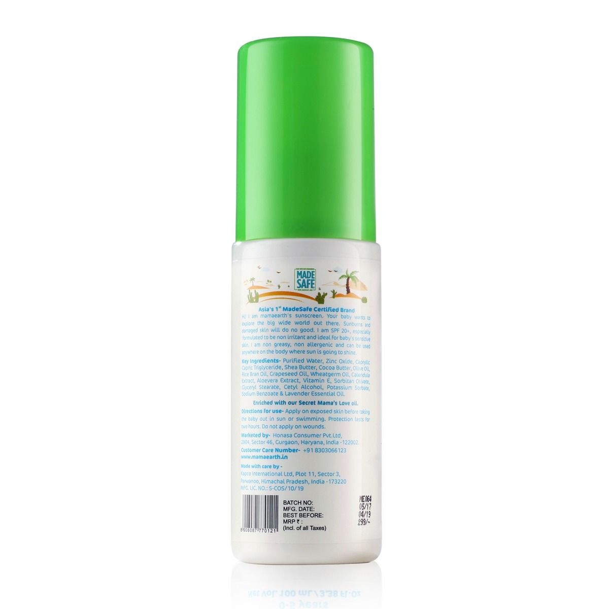 Mamaearth Mineral Based Sunscreen, 100ml - Image 5 - Buy from Indicrest