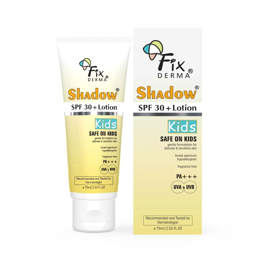 Fixderma Shadow Kids SPF 30+ Lotion | A Hypoallergenic Sunscreen for delicate skin of kids, 75g - Image 6 - Buy from Indicrest