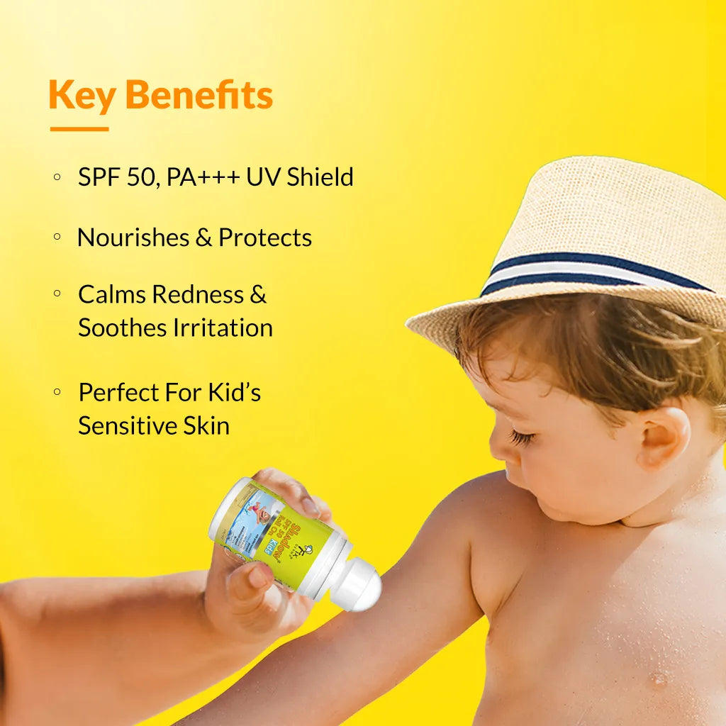 Fixderma Shadow SPF 50 Roll on Sunscreen for Kids | Paediatrician Approved SPF 50 Roll-on Protection for Kids, 30g - Image 3 - Buy from Indicrest