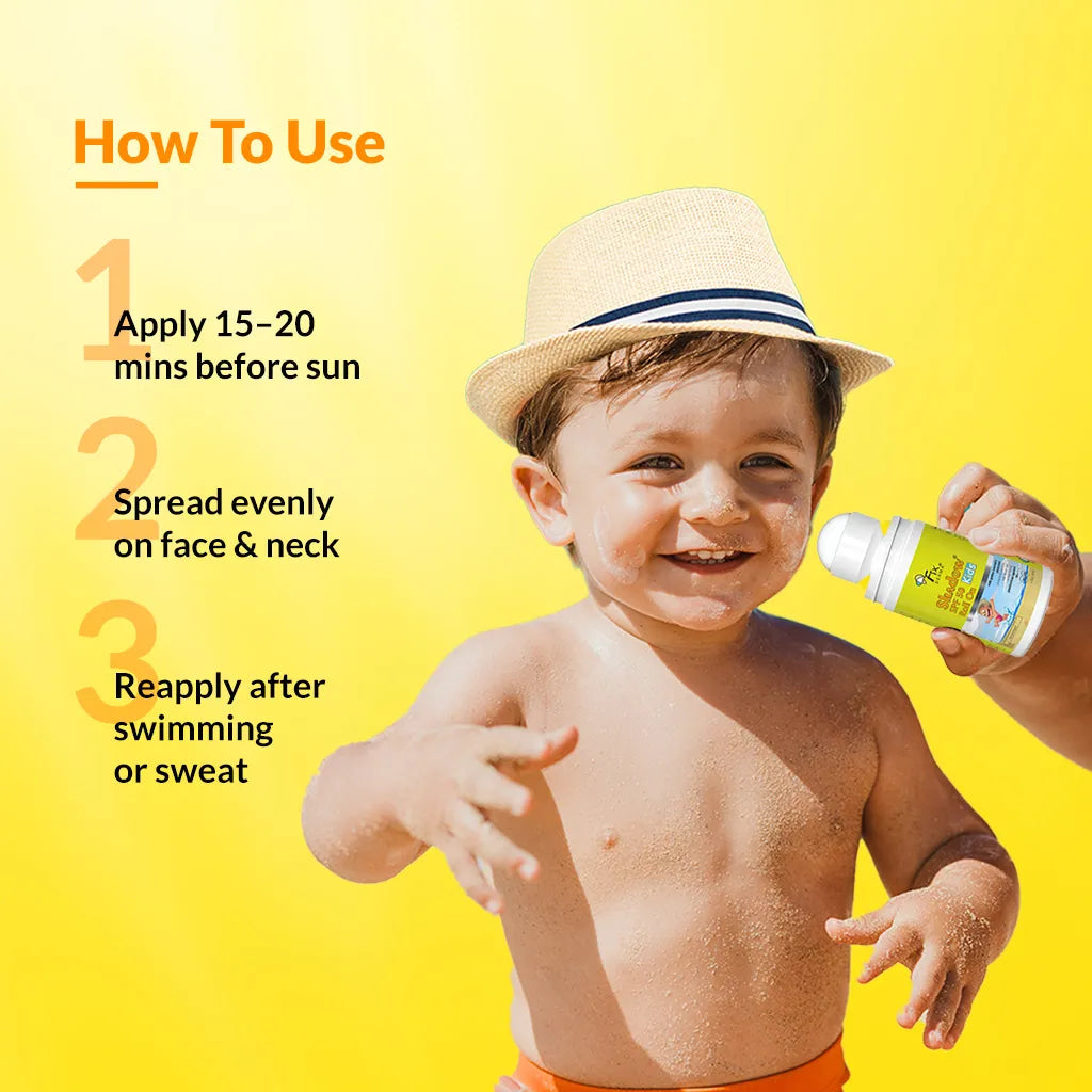 Fixderma Shadow SPF 50 Roll on Sunscreen for Kids | Paediatrician Approved SPF 50 Roll-on Protection for Kids, 30g - Image 5 - Buy from Indicrest