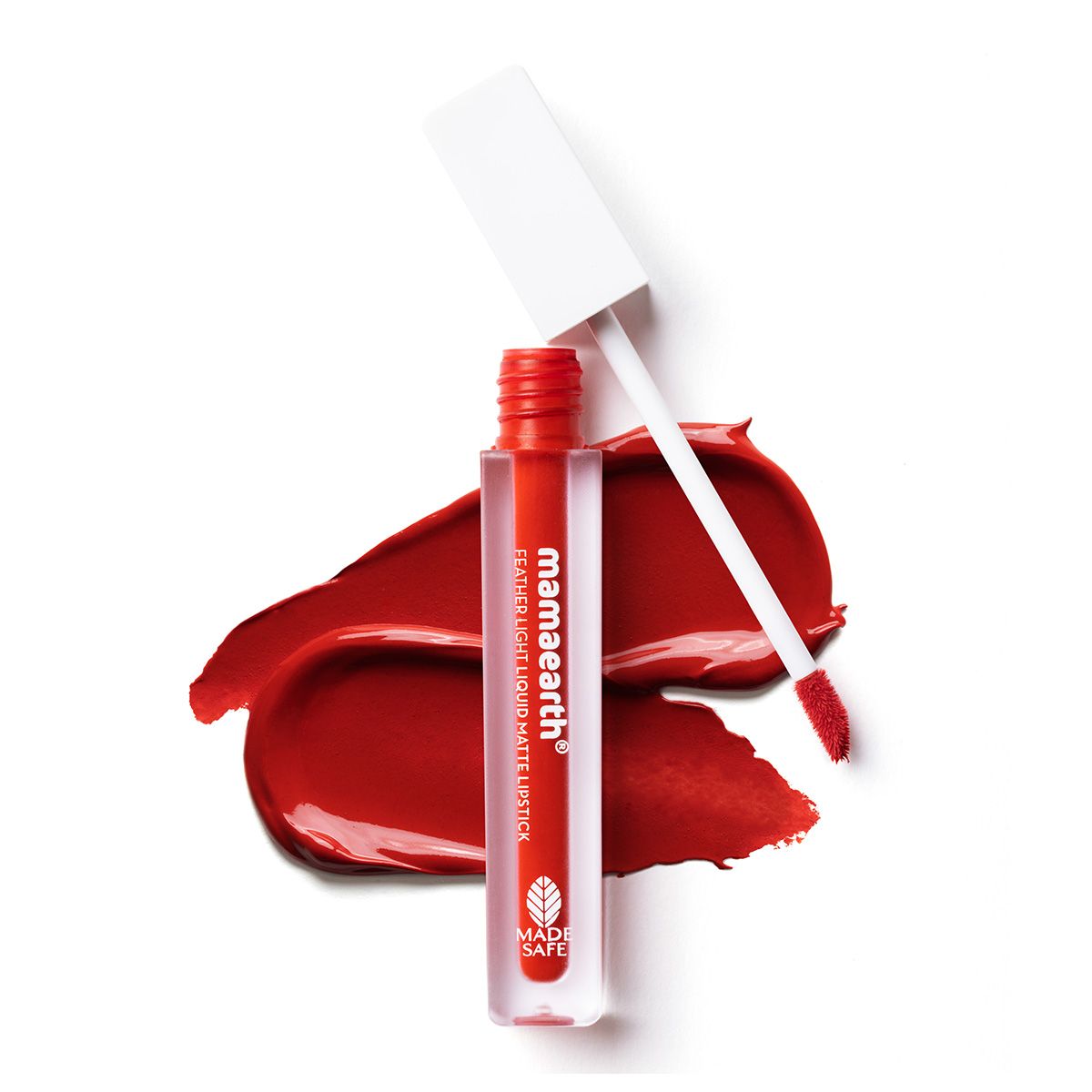 Mamaearth Feather Light Liquid Matte Lipstick, Red Cranberry, 3.5ml - Buy from Indicrest
