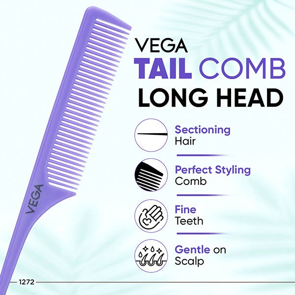 Vega Tail Comb - Long Head - 1272