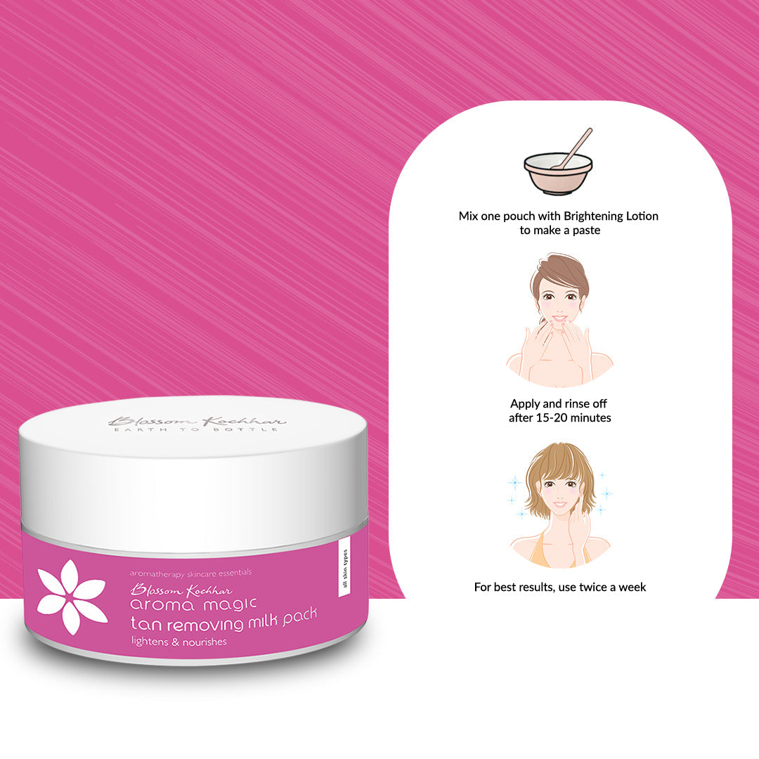 Aroma Magic Tan Removing Milk Pack, 35g - Image 5 - Buy from Indicrest