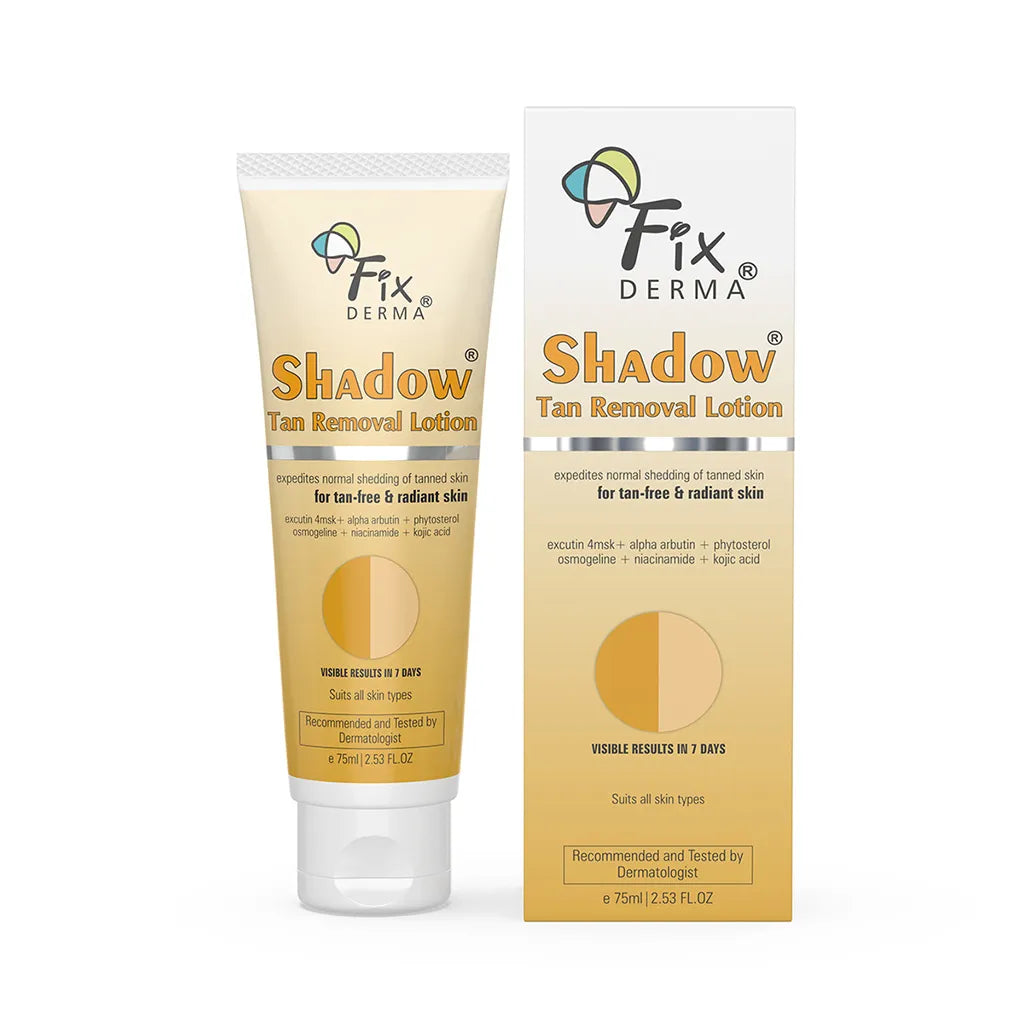 Fixderma Shadow Tan Removal Lotion | For Tan-Free and Radiant Skin in just 7 Days, 75ml - Image 7 - Buy from Indicrest