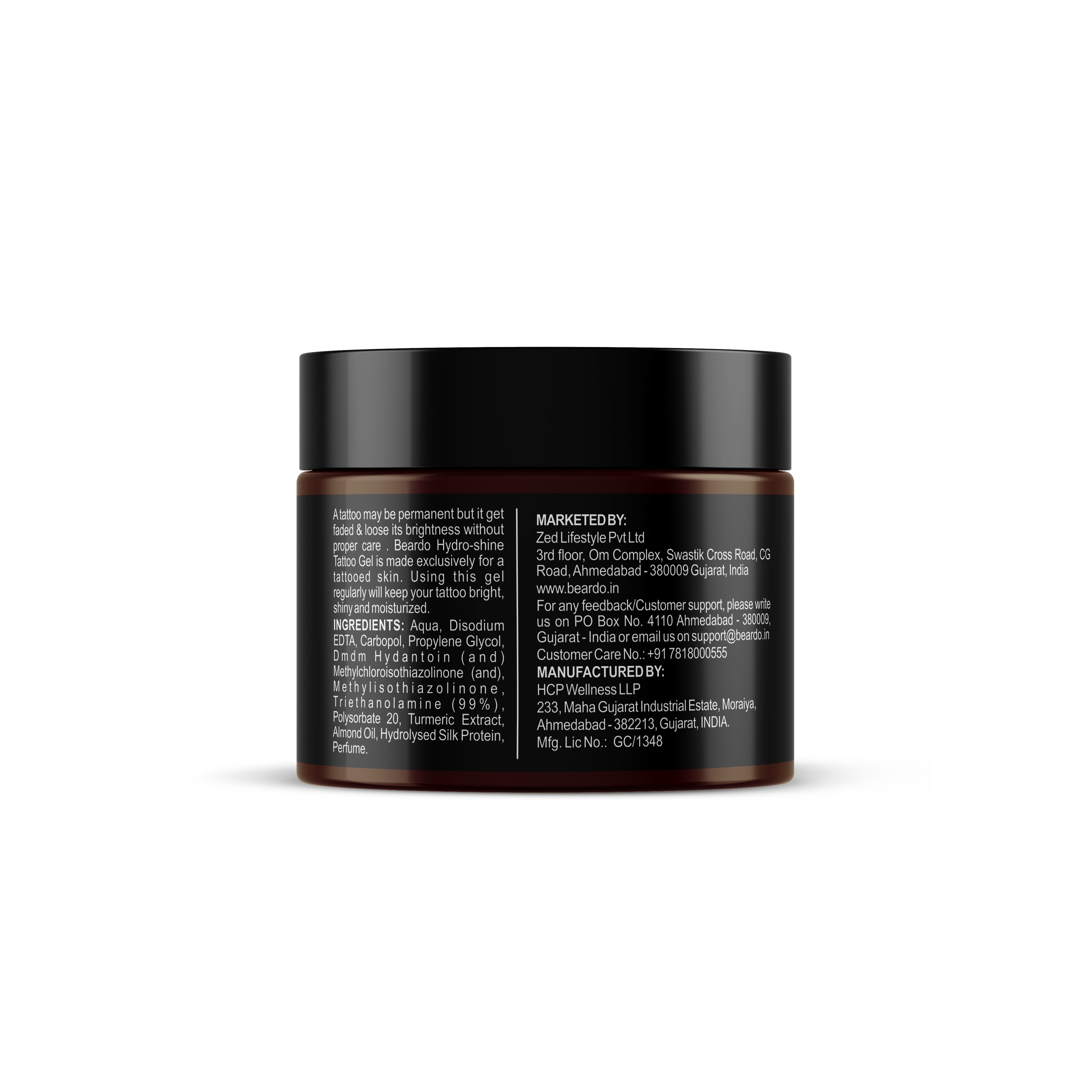 Beardo Tattoo Shiner Gel, 50g - Image 5 - Buy from Indicrest