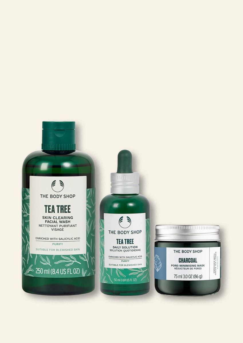 The Body Shop Banish Blemish Routine, 3pc