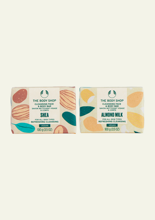 The Body Shop Creamy Cleansing Bar Duo, 2pc Buy at Indicrest