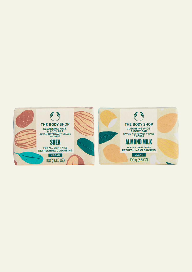The Body Shop Creamy Cleansing Bar Duo, 2pc Buy at Indicrest