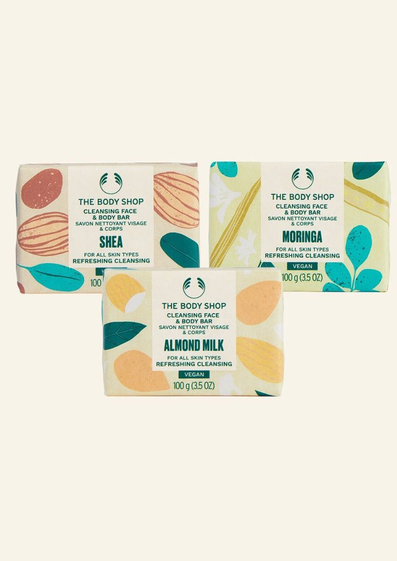 The Body Shop Ultimate Nourishment Cleansing Bar Trio, 3pc Buy at Indicrest