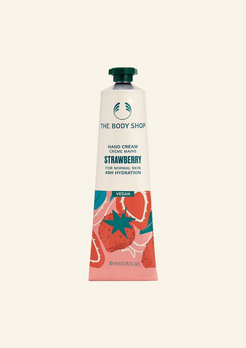 The Body Shop Strawberry Body Essential Set, 3pc