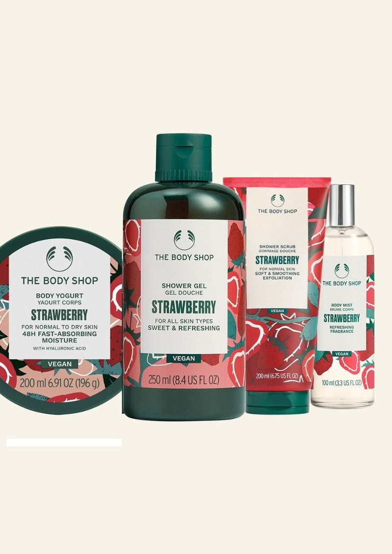 The Body Shop Strawberry Collection Set, 4pc Buy at Indicrest