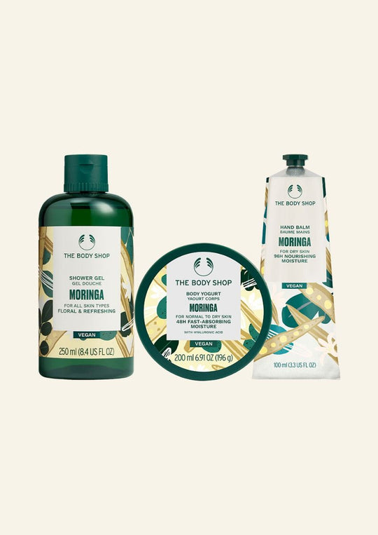 The Body Shop Moringa Body Care Set, 3pc Buy at Indicrest