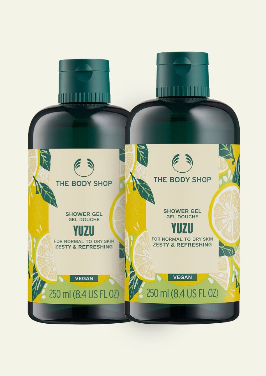 The Body Shop Yuzu Shower Gel, 250ml x 2