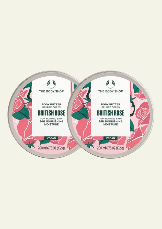 The Body Shop British Rose Body Butter, 200ml x 2 Buy at Indicrest