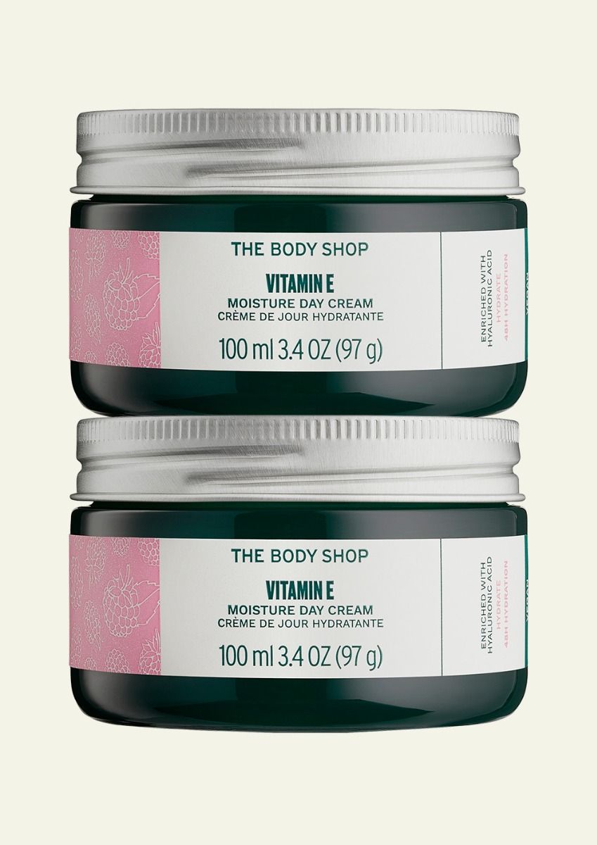 The Body Shop Vitamin E Moisture Cream, 100ml x 2