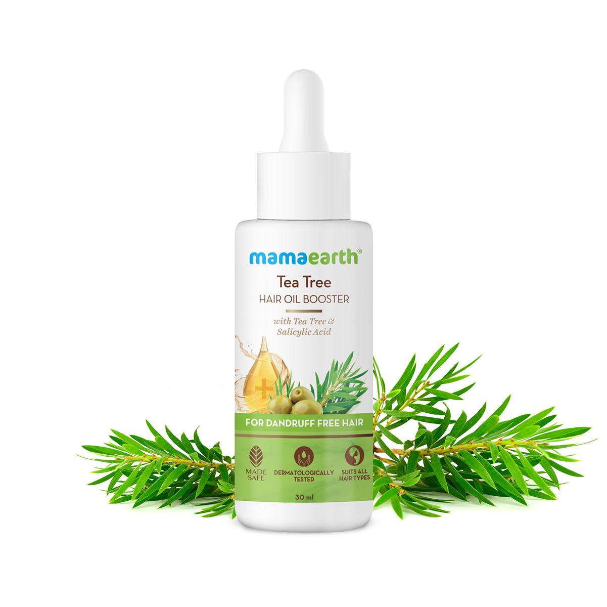 Mamaearth Hair Oil Booster, 30ml | Tea Tree - Buy from Indicrest