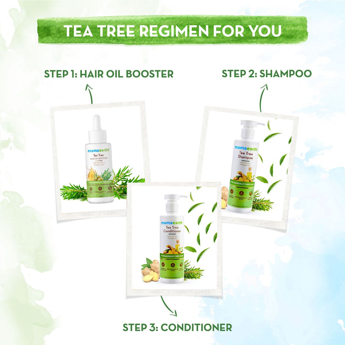Mamaearth Hair Oil Booster, 30ml | Tea Tree - Image 5 - Buy from Indicrest