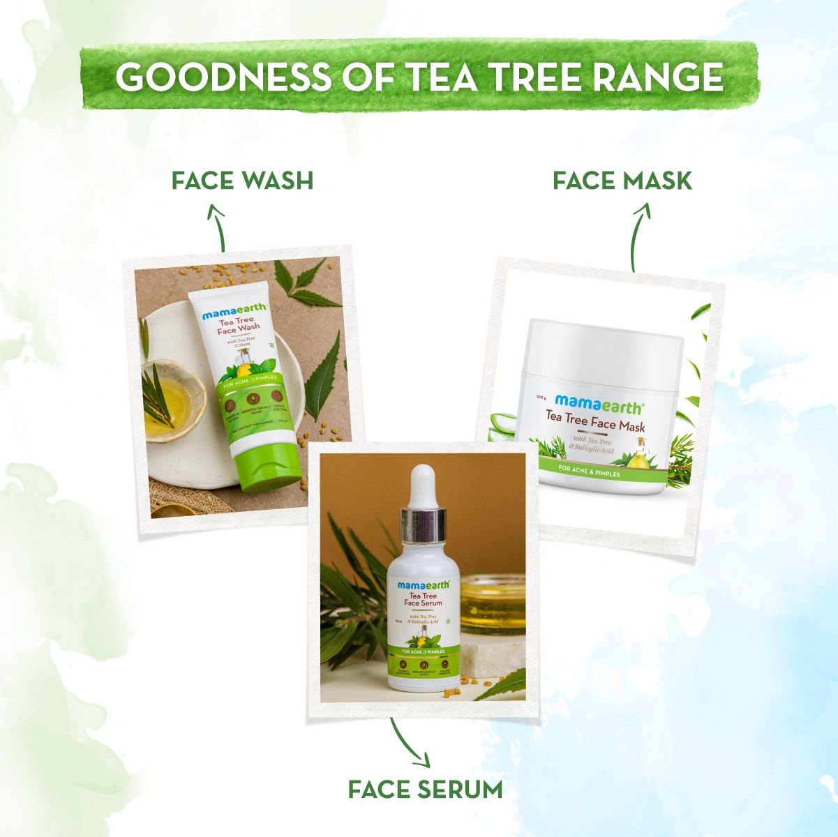 Mamaearth Tea Tree Oil-Free Face Moisturizer with Tea Tree and Salicylic Acid for Acne and Pimples, 80g - Image 5 - Buy from Indicrest
