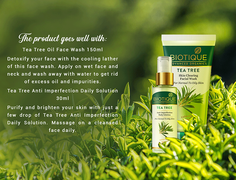Biotique Tea Tree Facial Toner, 120ml - Image 9 - Buy from Indicrest