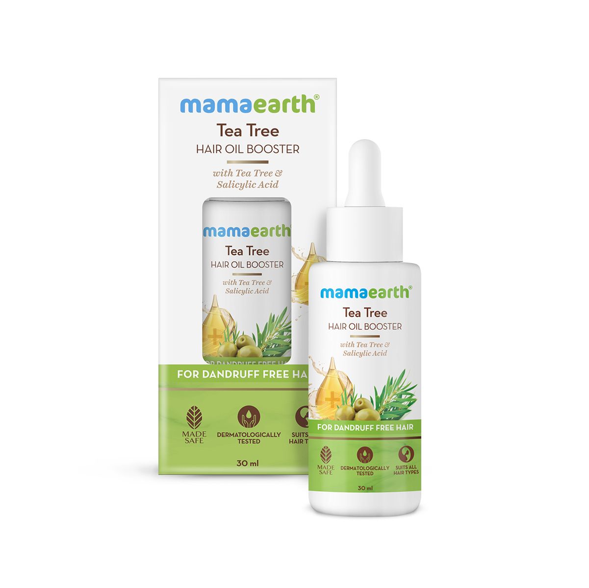 Mamaearth Hair Oil Booster, 30ml | Tea Tree - Image 7 - Buy from Indicrest