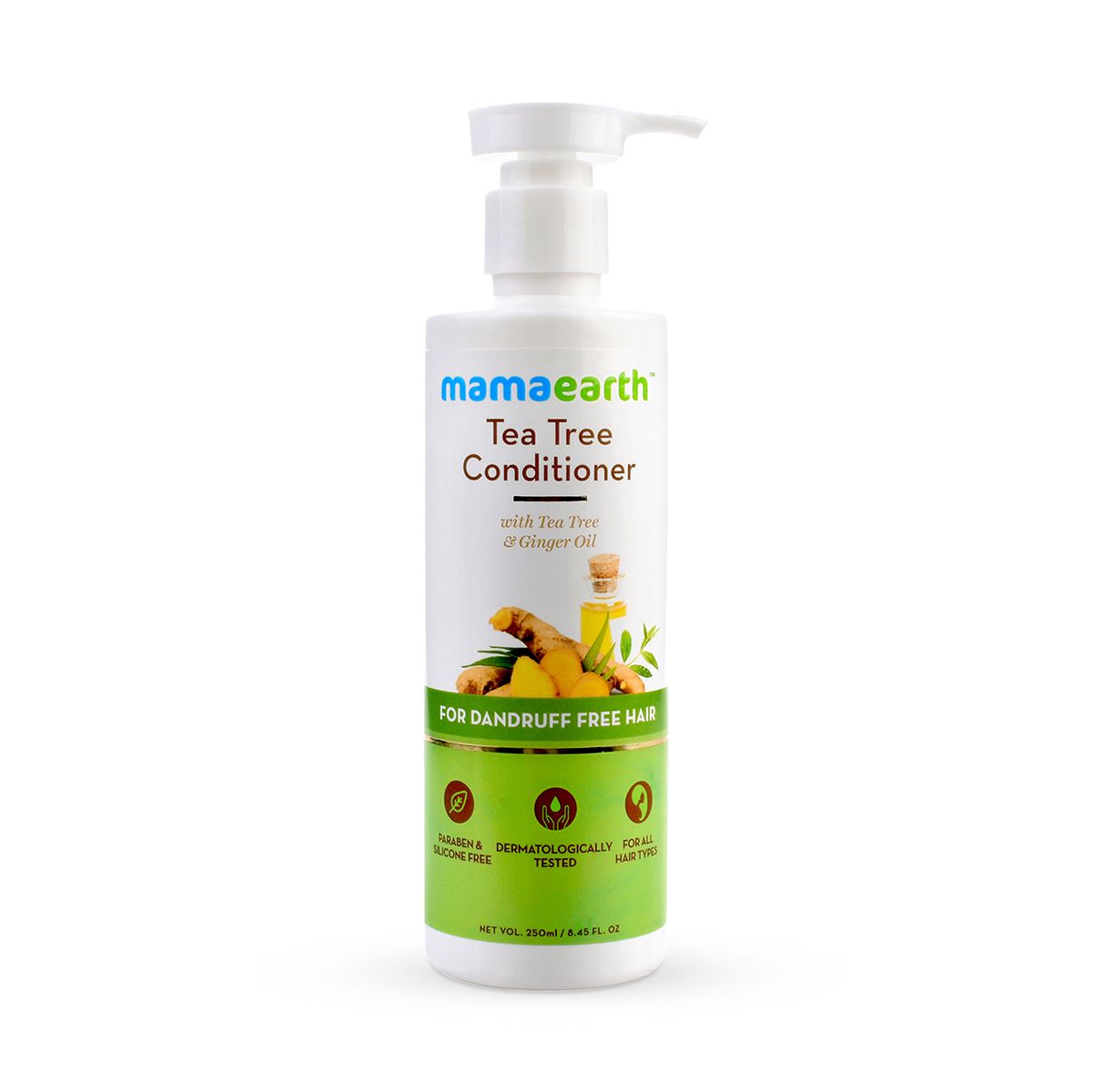 Mamaearth Tea Tree Conditioner with Tea Tree and Ginger Oil for Dandruff Free Hair 250ml - Image 8 - Buy from Indicrest
