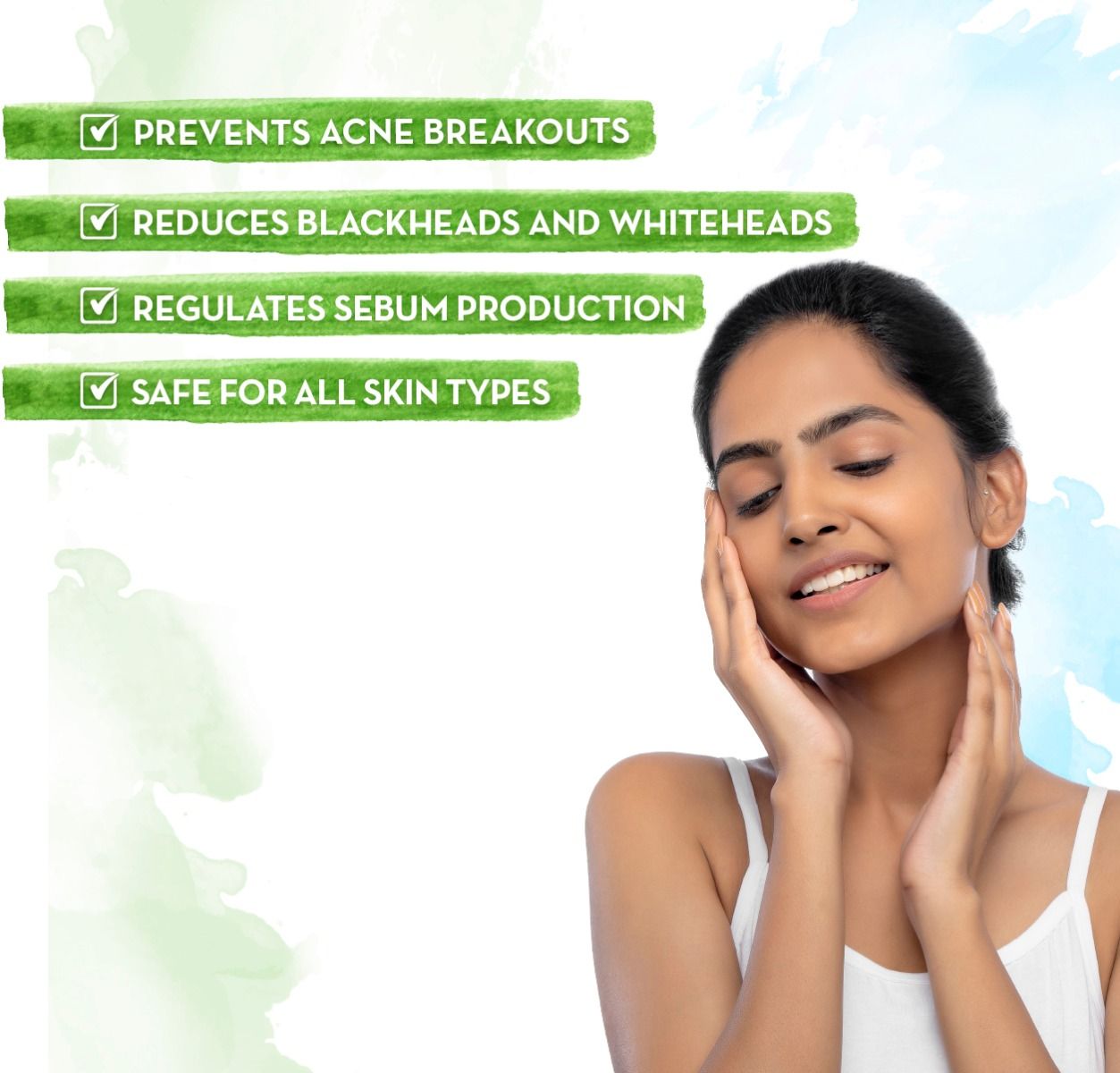 Mamaearth Tea Tree Face Serum for Acne and Pimples, 30ml - Image 2 - Buy from Indicrest