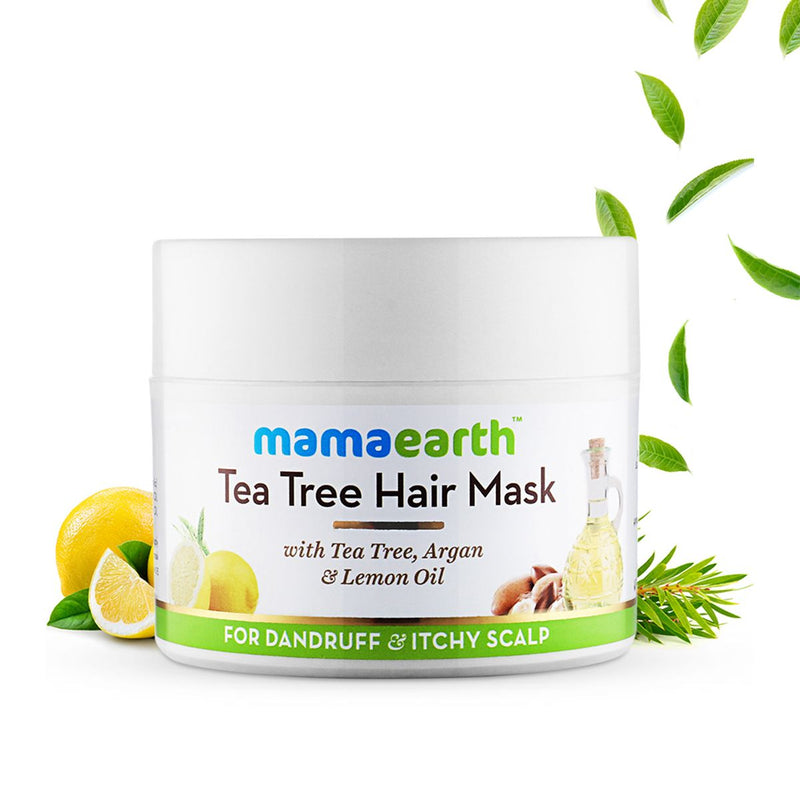 Mamaearth Tea Tree Anti Dandruff Hair Mask, 200ml - Buy from Indicrest