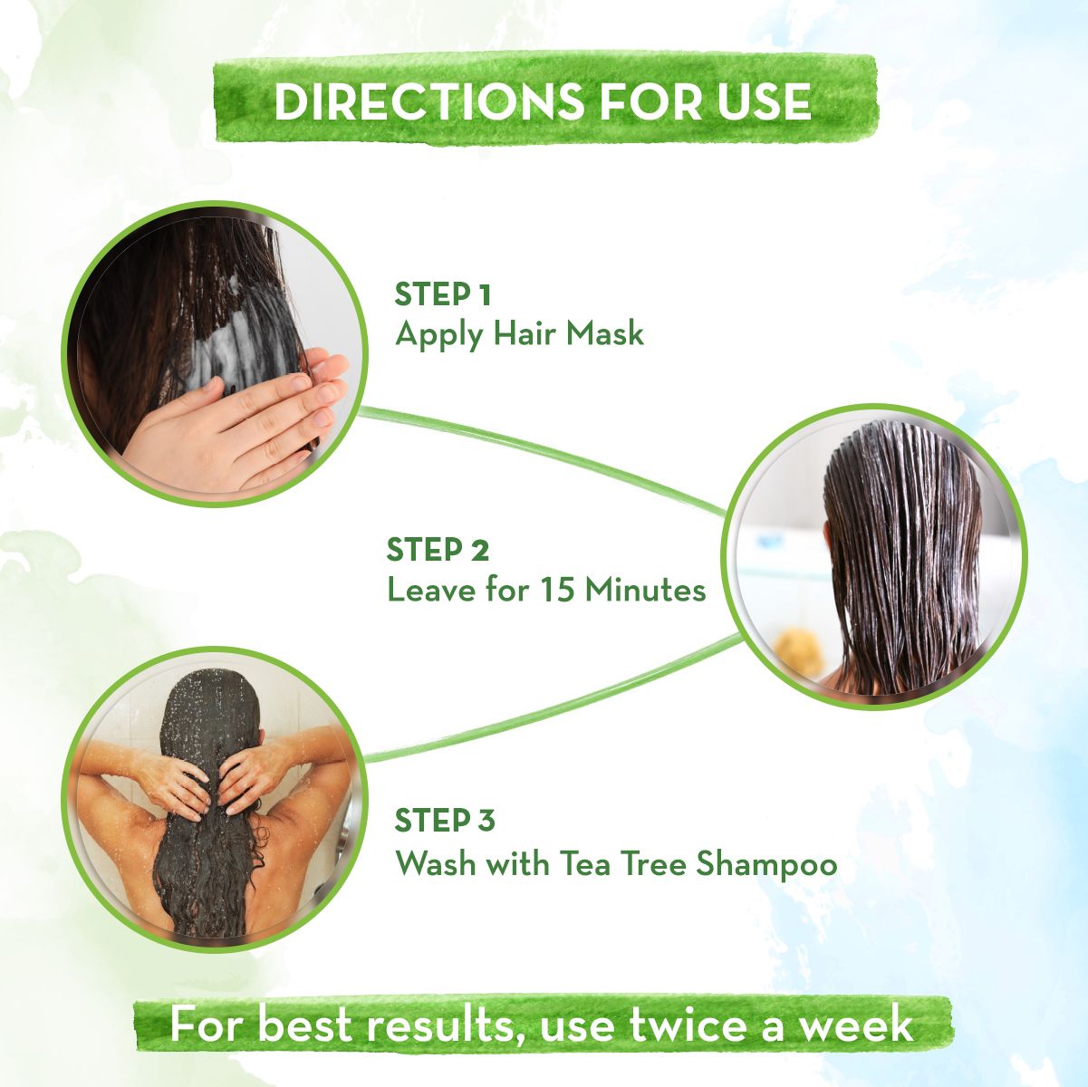 Mamaearth Tea Tree Anti Dandruff Hair Mask, 200ml - Image 5 - Buy from Indicrest