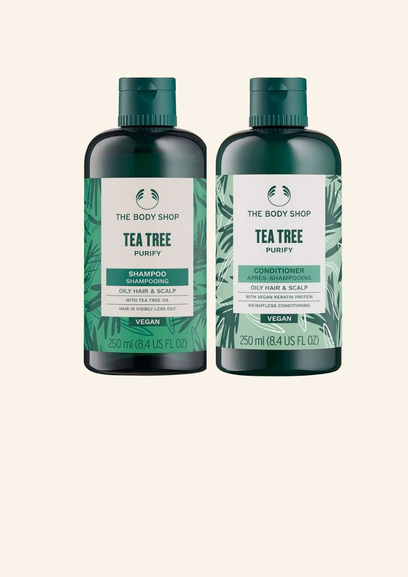 The Body Shop Tea Tree Purifying & Balancing Haircare Duo, 2pc Buy at Indicrest
