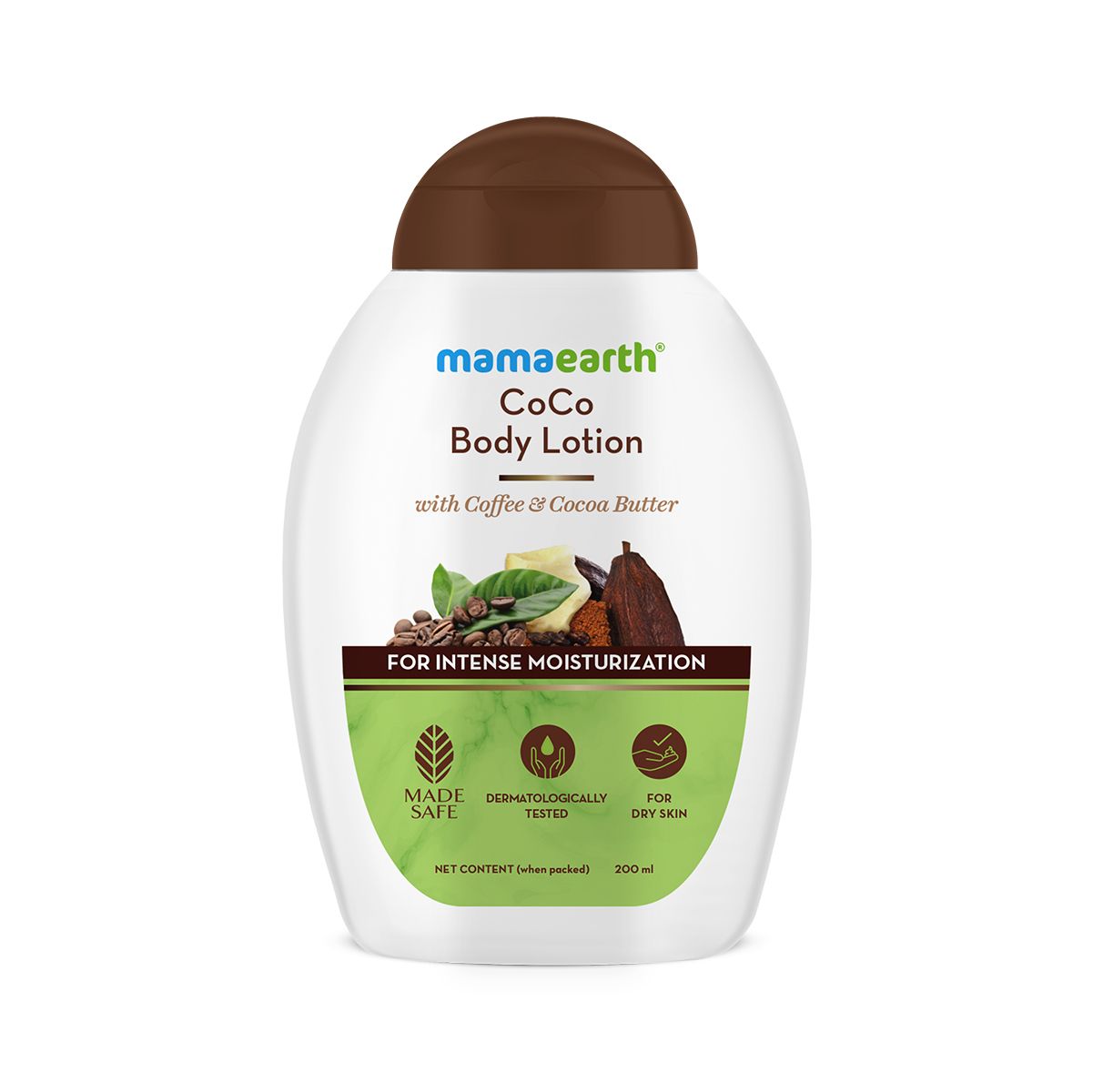 Mamaearth CoCo Body Lotion With Coffee and Cocoa for Intense Moisturization, 200ml - Buy from Indicrest