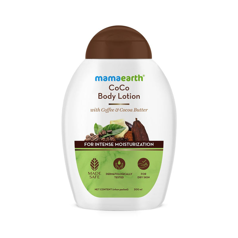 Mamaearth CoCo Body Lotion With Coffee and Cocoa for Intense Moisturization, 200ml - Buy from Indicrest