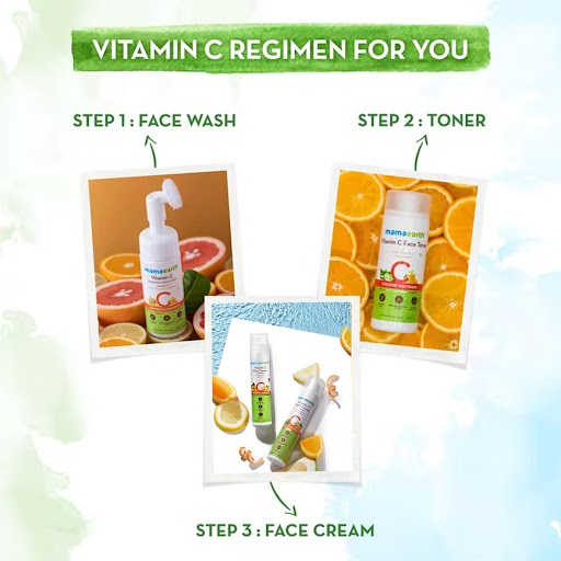 Mamaearth Vitamin C Foaming Face Wash Combo Pack with Refill, 150ml + 150ml - Image 5 - Buy from Indicrest