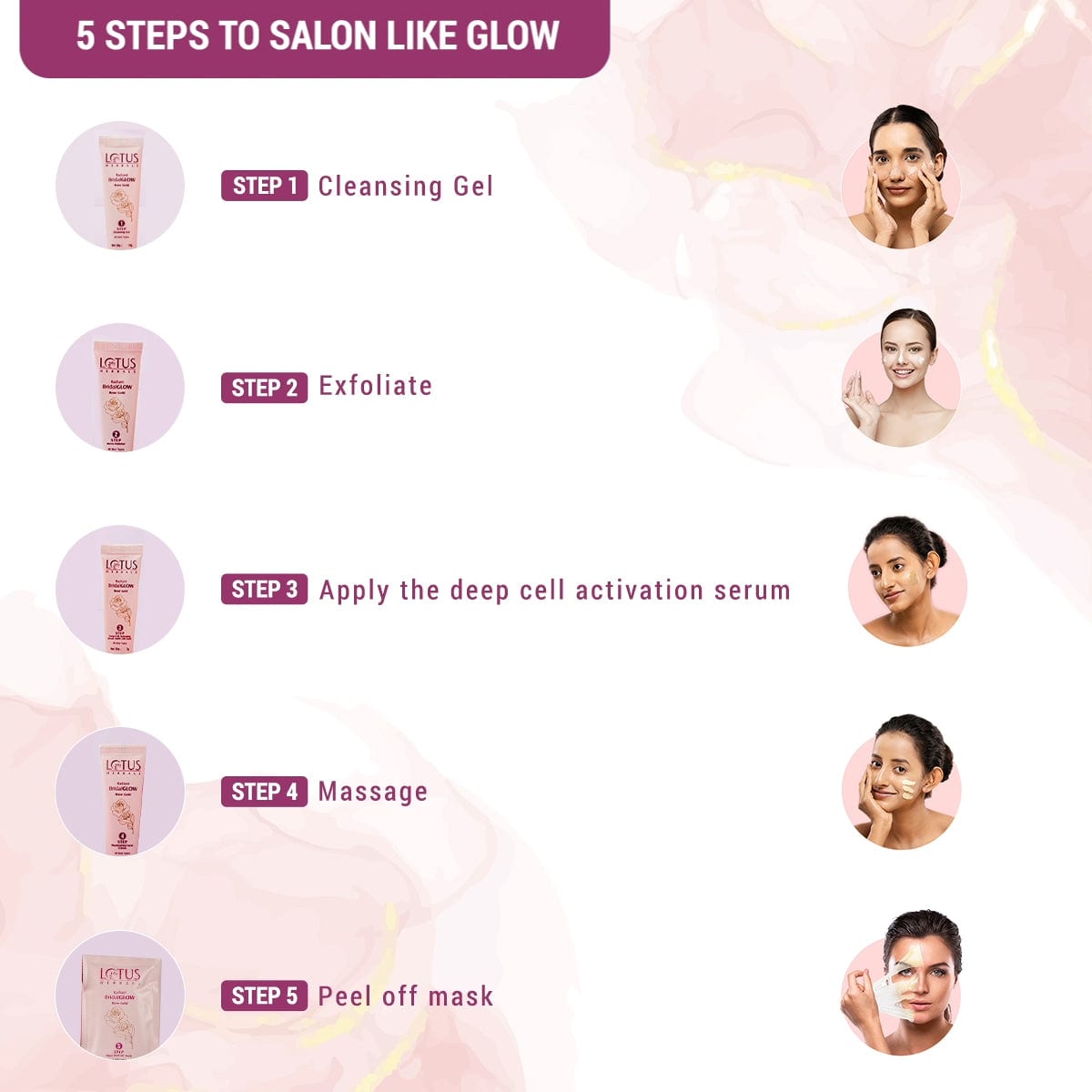 Lotus Herbals Radiant Bridal Glow Facial kit, 57g