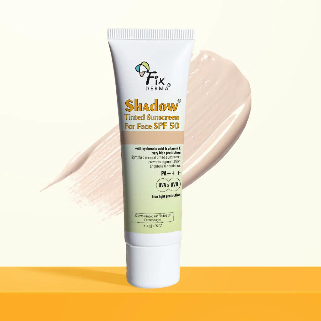 Fixderma Shadow SPF 50+ Tinted Sunscreen | 1% Hyaluronic Acid sunscreen, available in four flexible shades, 30g - Image 18 - Buy from Indicrest