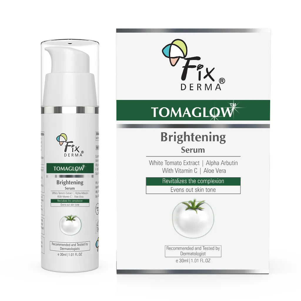 Fixderma Tomaglow Brightening Serum | Diminishes Pigmentation & Promotes Brighter Skin, 30ml - Image 6 - Buy from Indicrest